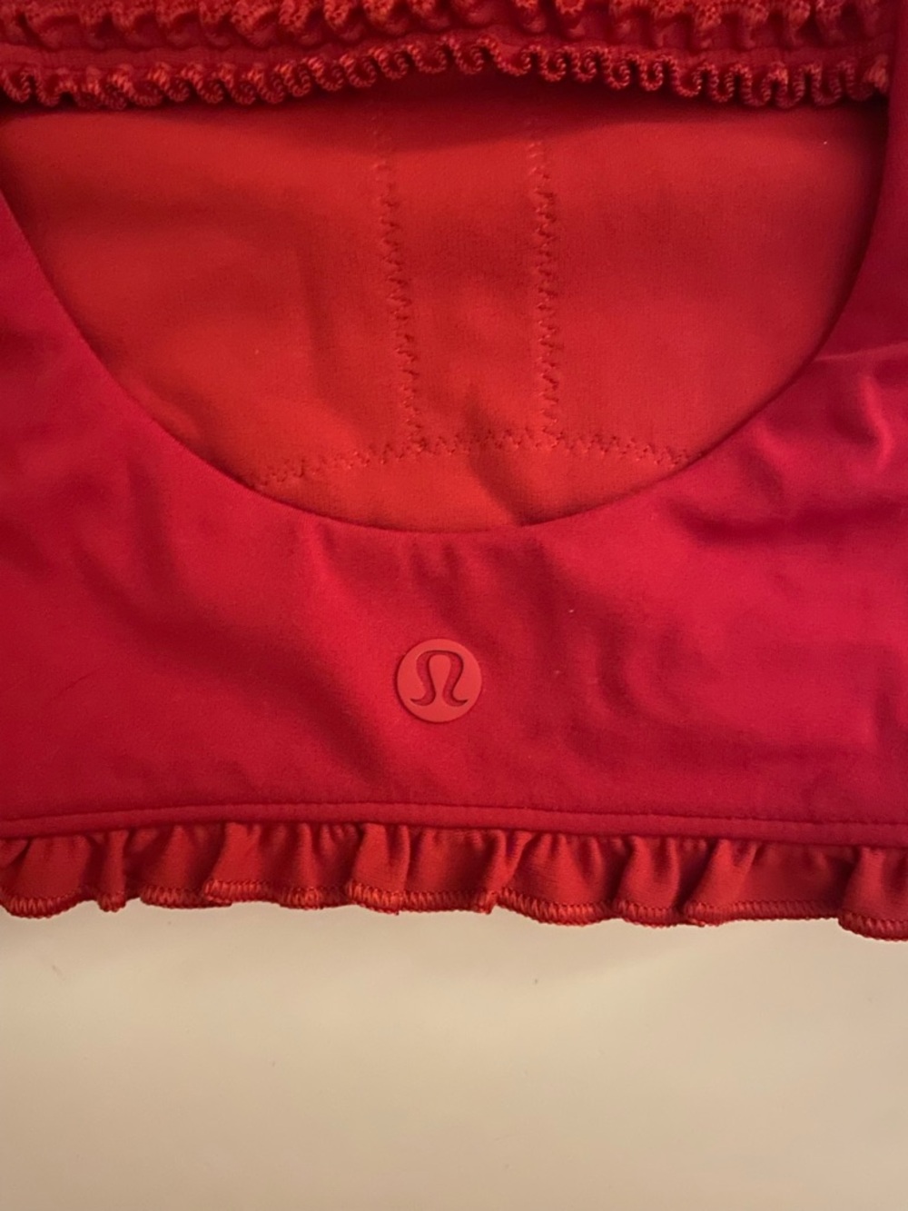 Lululemon Nulu Ruffle-Trim Cropped Tank Top - Picture 6 of 7